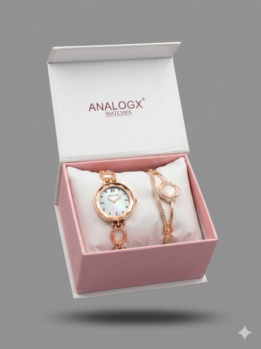 ANALOGX WATCH AND BRACELET
